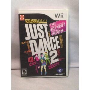 Just Dance 2 Nintendo Wii With Disc And Instruction Booklet